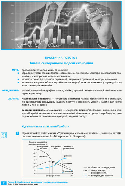 Geography. Grade 9. Notebook for practical work and research / Географія. 9 клас. Зошит для практичних робіт і досліджень Оксана Бродовская, Светлана Куртей 9786170964786-4