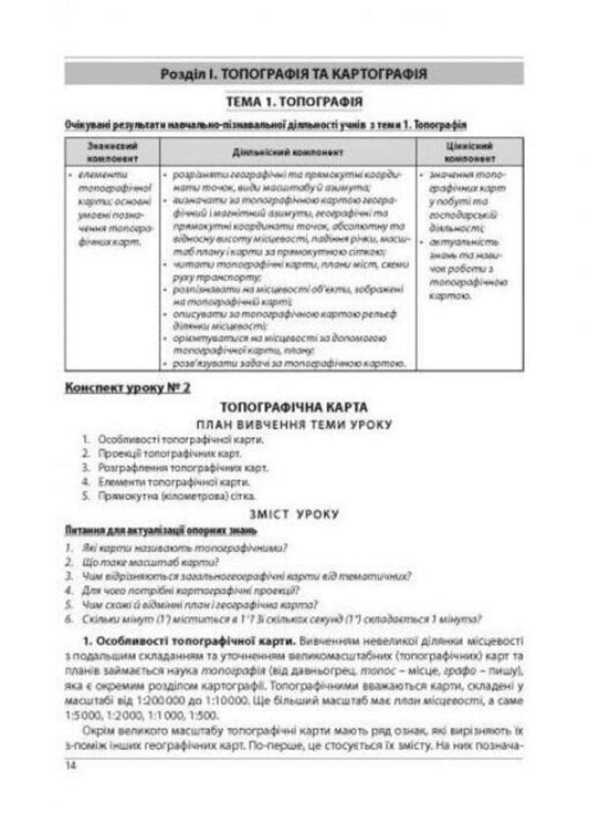 Geography. Outlines of lessons from the course 'Geographic space of the earth'. Grade 11 / Географія. Конспекти уроків з курсу 'Географічний простір землі'. 11 клас Сергей Коберник, Роман Коваленко 978-617-539-295-9-2