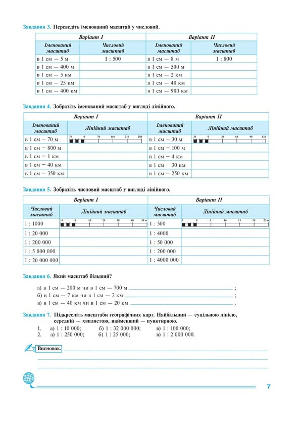 Geography. Planet Earth. 6th grade / Географія. Планета Земля. 6 клас Николай Пугач, Лилия Тертичная 978-966-10-7963-1-5