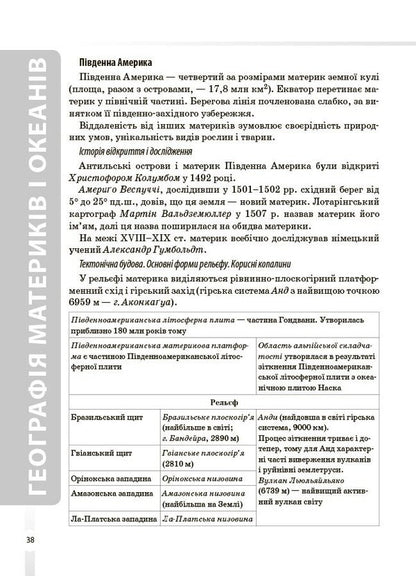Geography All Concepts, Facts, Characteristics - Географя Ус поняття, факти, характеристики Zoya Filonchuk - Зоя Филончук 9786170044754-3
