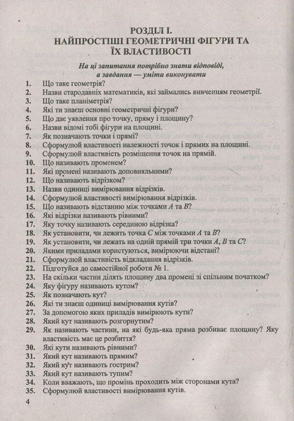 Geometric Simulator. 7Th Grade. Assistant Guide / Геометричний тренажер. 7 клас. Довідничок-помічничок Olesya Martyniuk, Larisa Oleynyk / Олеся Мартинюк, Лариса Олійник 9789660716582-3