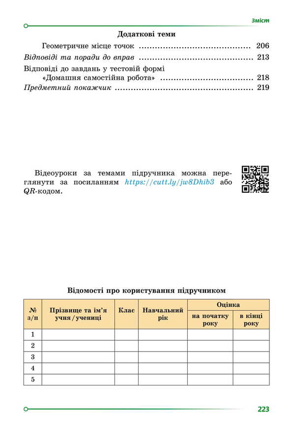 Geometry. Grade 7 / Геометрія. 7 клас Alexander Ister / Олександр Естер 9786178370251-4
