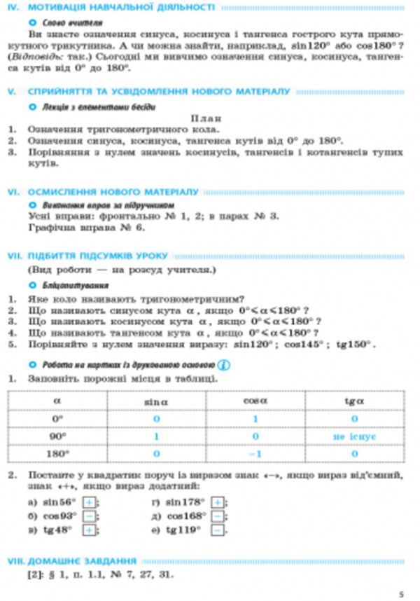 Geometry. Grade 9. Development of lessons for the textbook A.P. Yershova, V.V. Holoborodka, O.F. Kryzhanovskyi, S.V. Yershova / Геометрія. 9 клас. Розробки уроків до підручника А.П. Єршової, В.В. Голобородька, О.Ф. Крижановського, С.В. Єршова Л. Кушнир 9786170936493-4