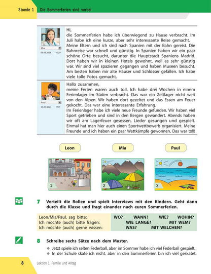German. Grade 8. Textbook / Німецька мова. 8 клас. Підручник Svetlana Sotnikov, Anna Gogoliv / Світлана Сотникова, Анна Гоголева 9786170995872-6