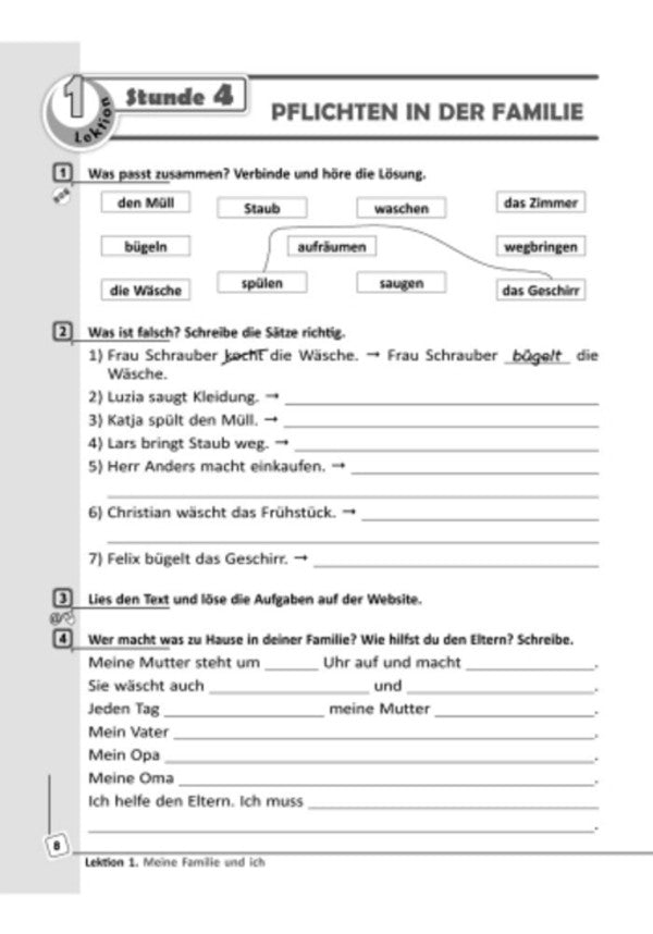 German language. 7th grade. A workbook / Німецька мова. 7 клас. Робочий зошит Светлана Сотникова, Анна Гоголева 9786170923721-2