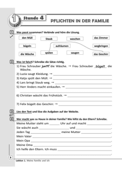 German language. 7th grade. A workbook / Німецька мова. 7 клас. Робочий зошит Светлана Сотникова, Анна Гоголева 9786170923721-2