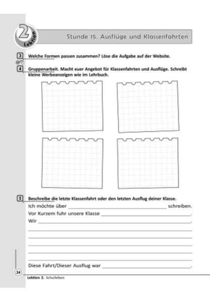 German language. 7th grade. A workbook / Німецька мова. 7 клас. Робочий зошит Светлана Сотникова, Анна Гоголева 9786170923721-4