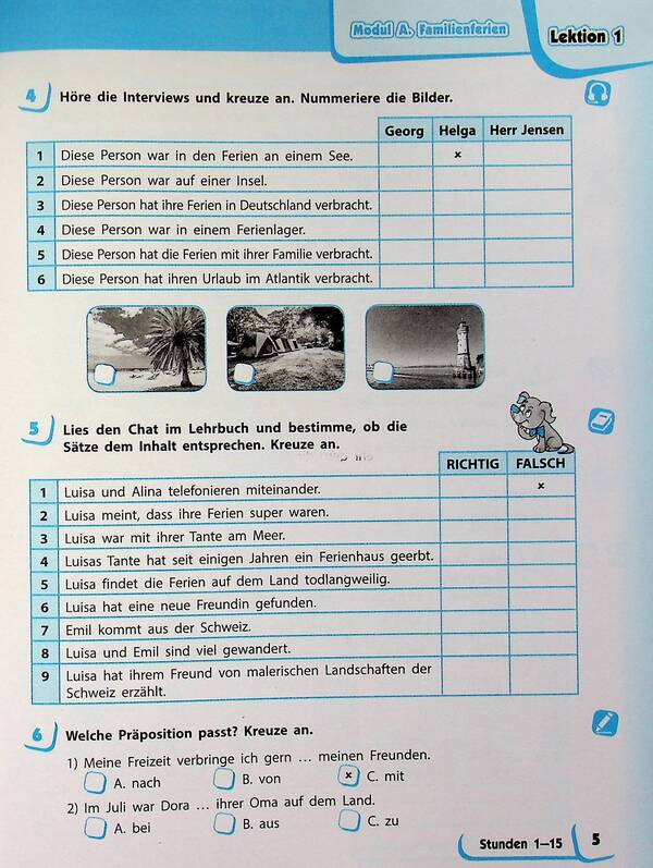 German language. 7th grade. Workbook for the textbook Deutsch mit Trueffel! / Німецька мова. 7 клас. Робочий зошит до підручника Deutsch mit Trueffel! Светлана Сотникова, Анна Гоголева 978-617-09-8926-0-5