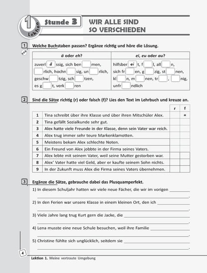 German language. Grade 10. A workbook / Німецька мова. 10 клас. Робочий зошит Светлана Сотникова, Анна Гоголева 9786170947239-5