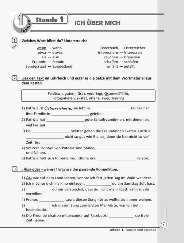German language. Grade 11. A workbook / Німецька мова. 11 клас. Робочий зошит Светлана Сотникова, Анна Гоголева 9786170958921-2