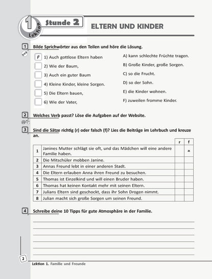 German language. Grade 11. A workbook / Німецька мова. 11 клас. Робочий зошит Светлана Сотникова, Анна Гоголева 9786170958921-3