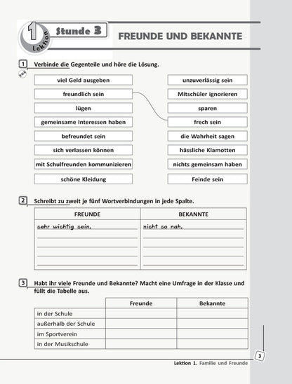 German language. Grade 11. A workbook / Німецька мова. 11 клас. Робочий зошит Светлана Сотникова, Анна Гоголева 9786170958921-4