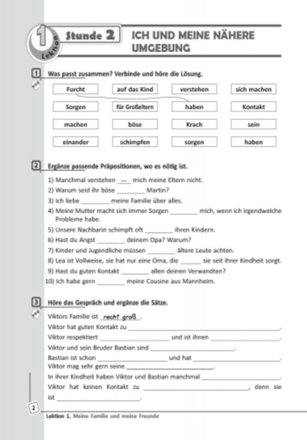 German language. Grade 9. A workbook / Німецька мова. 9 клас. Робочий зошит Светлана Сотникова, Анна Гоголева 9786170934529-3