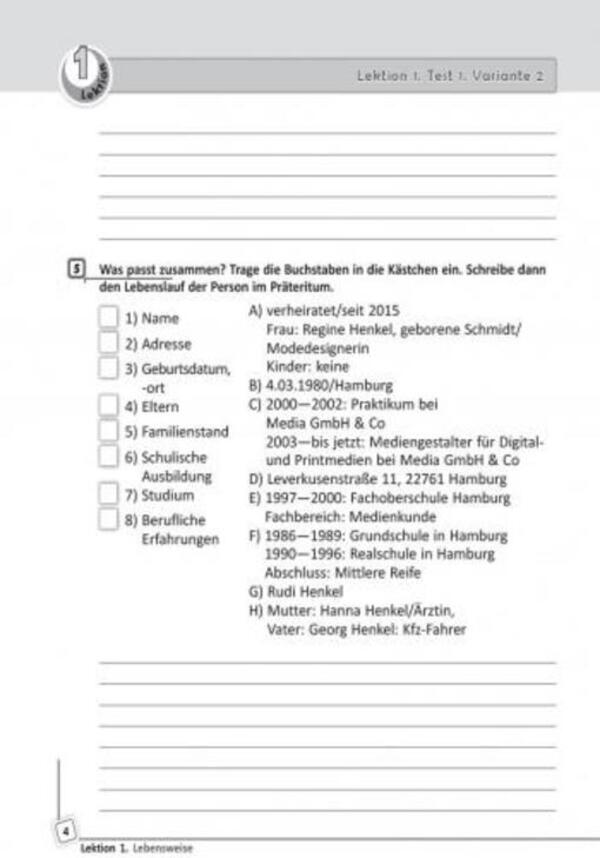 German language. Grade 9. Test notebook (for the textbook 'Deutsch lernen i'st super!' for the 9th grade) / Німецька мова. 9 клас. Тестовий зошит (до підручника «Dеutsch lernen i'st super!» для 9 класу) Светлана Сотникова, Анна Гоголева 9786170935205-6