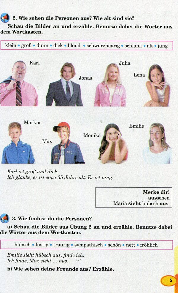 German language. Textbook. 6th grade / Німецька мова. Підручник. 6 клас Людмила Горбач 978-966-11-0425-8-5
