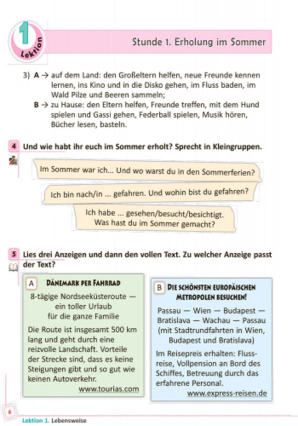 German language. Textbook for 8th grade / Німецька мова. Підручник для 8 класу Светлана Сотникова, Анна Гоголева 9786170928634-4
