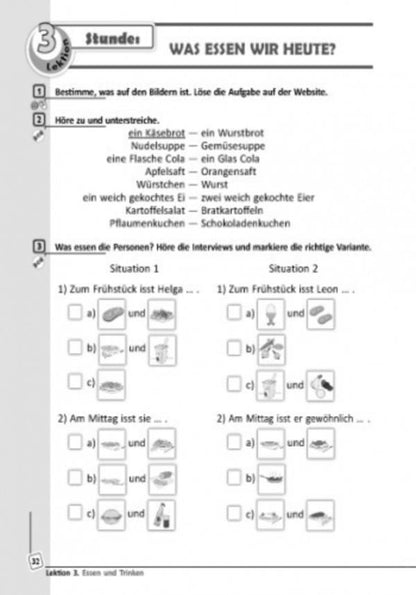 German learning is great! German language. 6th grade A workbook / Deutsch lernen ist super! Німецька мова. 6 клас. Робочий зошит Светлана Сотникова, Анна Гоголева 9786170920416-3