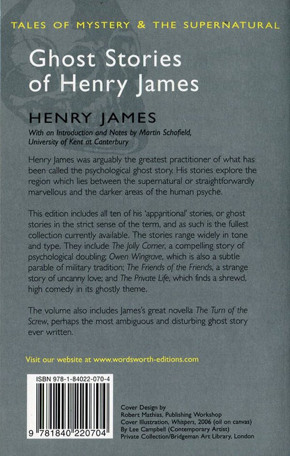 Ghost Stories of Henry James / Ghost Stories of Henry James Генри Джеймс 9781840220704-2