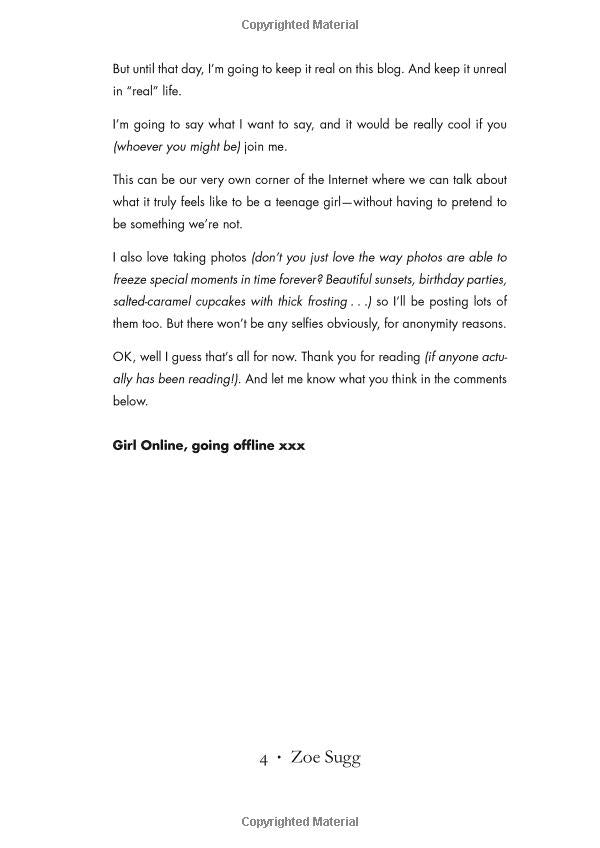 Girl Online / Girl Online Зои Сагг 9780141364155-5