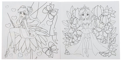 Glam Art. Glowing coloring pages. Princesses and fairies / Glam Art. Сяючі розмальовки. Принцеси і феї  4823076148850-4