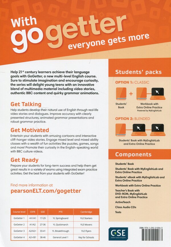 GoGetter 3. Workbook / GoGetter 3. Workbook Дженнифер Хит, Кэтрин Брайт 9781292210063-2