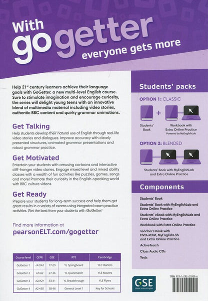 GoGetter 4. Workbook / GoGetter 4. Workbook Дженнифер Хит, Кэтрин Брайт, Тася Василату 9781292210094-2