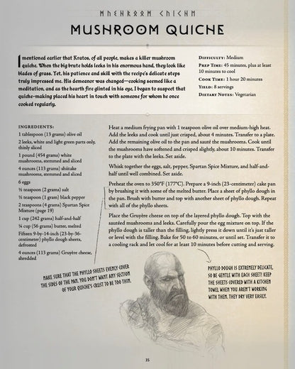 God Of War. The Official Cookbook Victoria Rosenthal, Rick Barba / Виктория Розенталь, Рик Барба 9781803361031-3