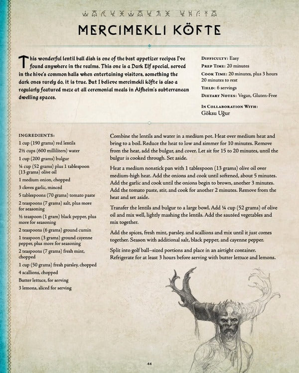God Of War. The Official Cookbook Victoria Rosenthal, Rick Barba / Виктория Розенталь, Рик Барба 9781803361031-6