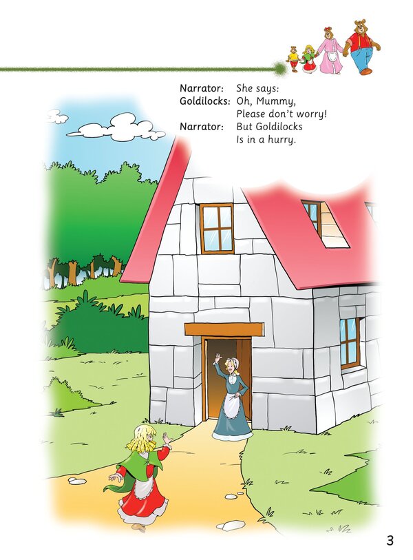 Goldilocks and the Three Bears. Story Book / Goldilocks and the Three Bears. Story Book Дженни Дули, Вирджиния Эванс 978-1-84466-090-2-4