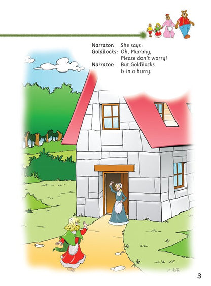 Goldilocks and the Three Bears. Story Book / Goldilocks and the Three Bears. Story Book Дженни Дули, Вирджиния Эванс 978-1-84466-090-2-4