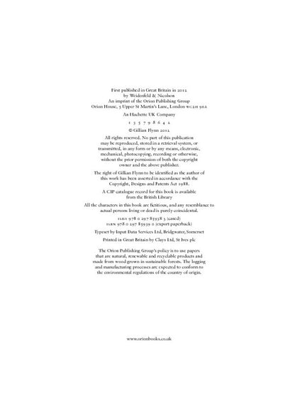 Gone Girl Gillian Flynn / Гиллиан Флинн 9781780228228-6