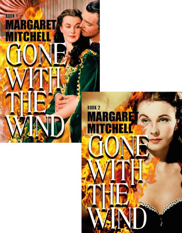 Gone with the Wind (set of 2 books) / Gone with the Wind (комплект из 2 книг) Маргарет Митчелл 978-088-0007-17-7, 978-088-0007-18-4-1