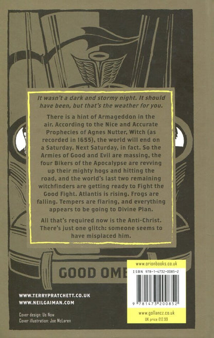 Good Omens Terry Pratchett, Neil Gaiman - Терри Пратчетт, Нил Гейман 9781473200852-2
