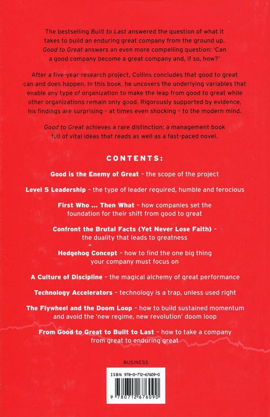 Good To Great / Good To Great Джим Коллинз 9780712676090-2