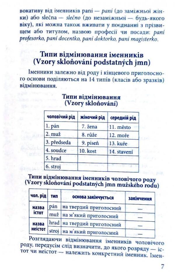 Grammar of the Czech language / Граматика чеської мови Валентина Федонюк 978-966-498-742-1-6