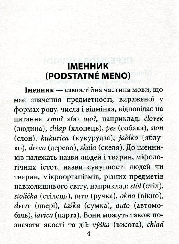 Grammar of the Slovak language / Граматика словацької мови Валентина Федонюк 978-966-498-699-8-5