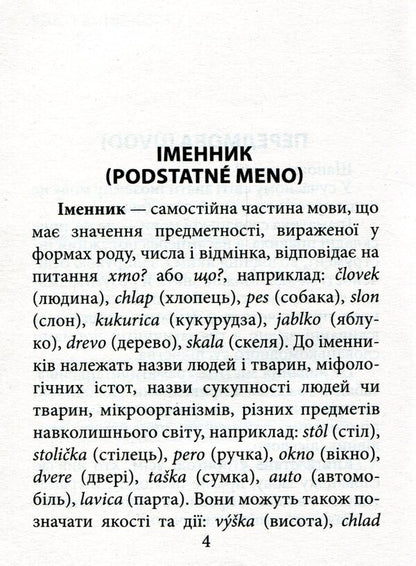 Grammar of the Slovak language / Граматика словацької мови Валентина Федонюк 978-966-498-699-8-5