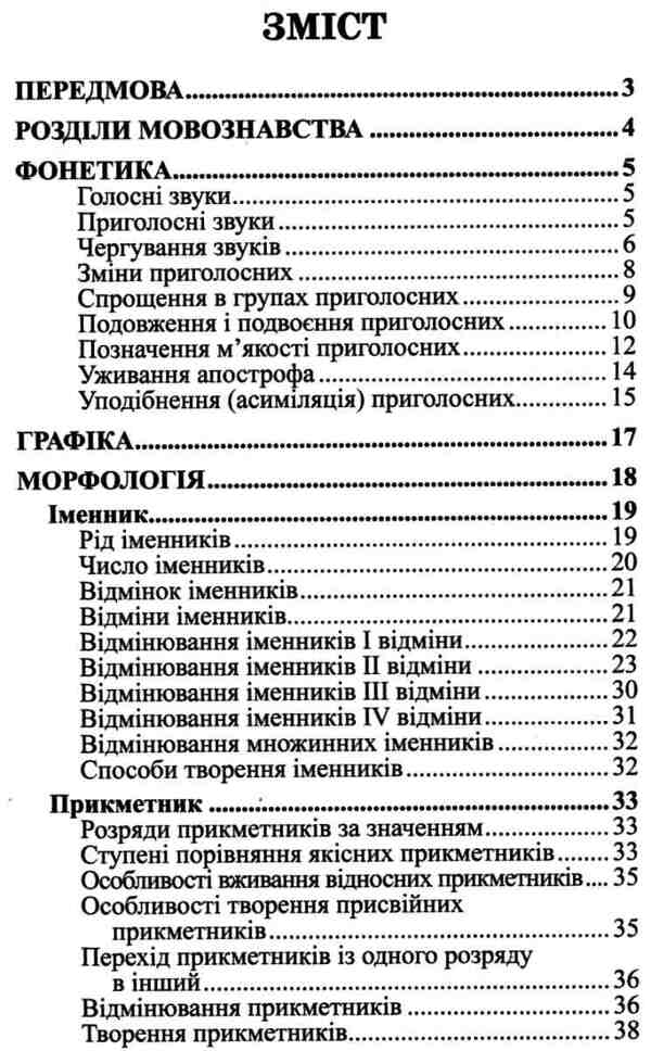 Grammar of the Ukrainian language in tables / Граматика української мови в таблицях Святослав Вербич 978-966-498-657-8-3