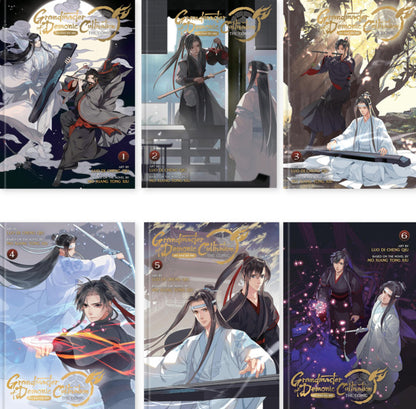 Grandmaster Of Demonic Cultivation: Mo Dao Zu Shi The Comic - Manhua Set Of 6 Books Mosyan Tonsev - Мосян Тонсв 9781638585237,9781638586258,9781638588511,9781685797645,9781685797652,9781685797768-1