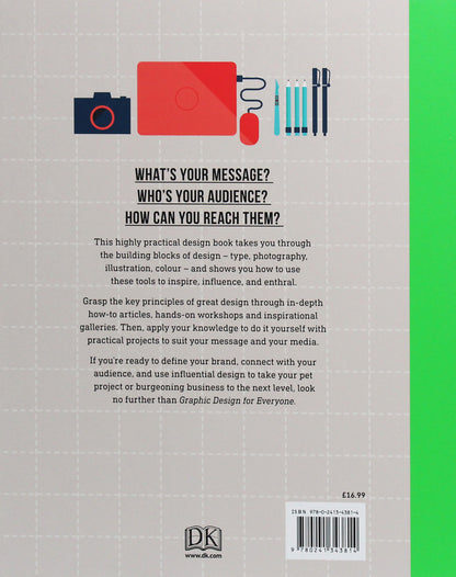 Graphic Design For Everyone / Graphic Design For Everyone Кэт Колдуэлл 9780241343814-2
