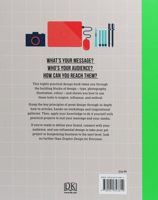 Graphic Design For Everyone / Graphic Design For Everyone Кэт Колдуэлл 9780241343814-2