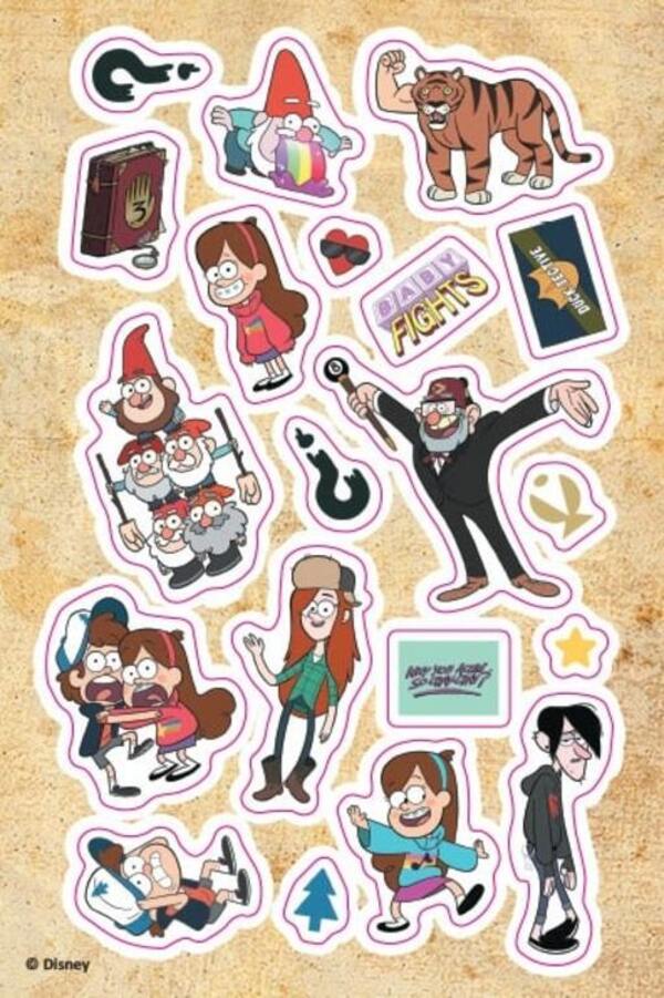 Gravity Falls. Color mix. Adventure coloring book / Ґравіті Фолз. Кольоровий мікс. Пригодницька розмальовка  9789667502188-6