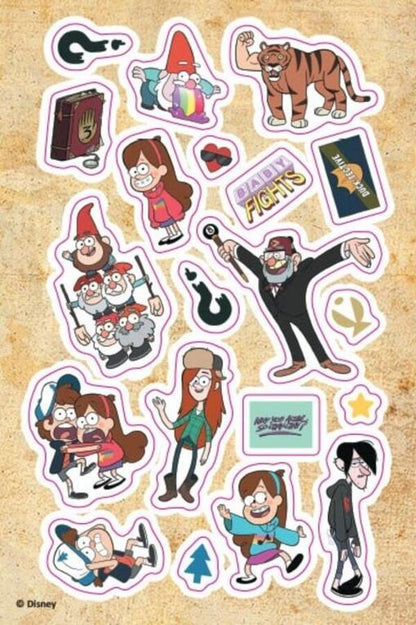 Gravity Falls. Color mix. Adventure coloring book / Ґравіті Фолз. Кольоровий мікс. Пригодницька розмальовка  9789667502188-6