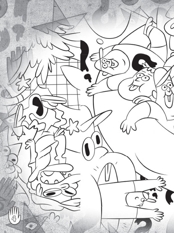 Gravity Falls. Mabel and Puhlya. Color adventures with stickers / Гравіті Фолз. Мейбл і Пухля. Кольорові пригоди з наліпками  9789667502171-5