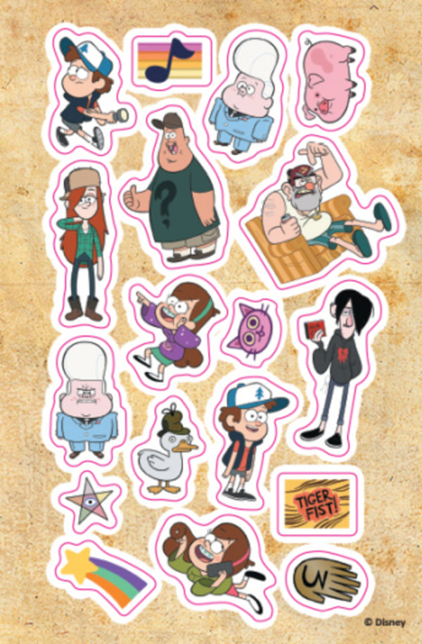 Gravity Falls. Mabel and Puhlya. Color adventures with stickers / Гравіті Фолз. Мейбл і Пухля. Кольорові пригоди з наліпками  9789667502171-6