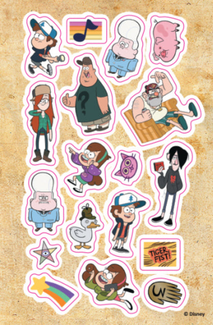 Gravity Falls. Mabel and Puhlya. Color adventures with stickers / Гравіті Фолз. Мейбл і Пухля. Кольорові пригоди з наліпками  9789667502171-6
