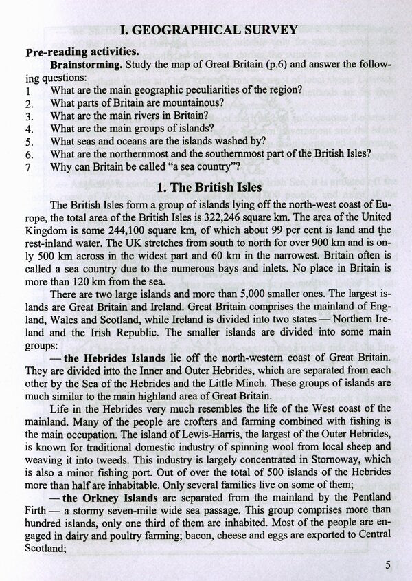 Great Britain. Geography, History, Language / Great Britain. Geography, History, Language Марина Цегельская 978-966-07-34340-5