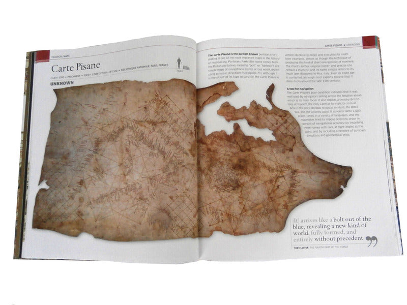 Great Maps. The World's Masterpieces Explored And Explained Jerry Brotton / Джерри Броттон 9781409345718-6