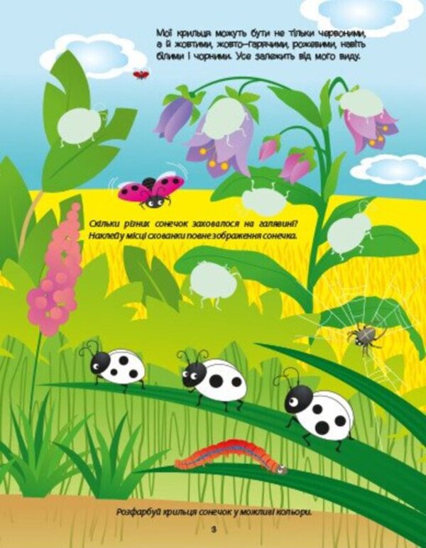 Green Book About Insects (+ Stickers, + Coloring, + MK Video) / Зелена книжка про комашок (+ наліпки, + розфарбовки, + відео МК) Natalia Koval / Наталія Коваль 9786170975911-3