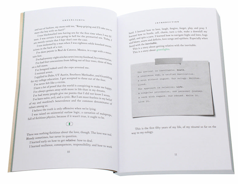 Greenlights / Greenlights Мэттью Макконахи 978-1-4722-8084-8-5